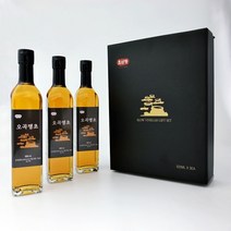 초산정 오곡명초 500ml 3병 선물세트 천연발효식초 자연발효식초, 1개