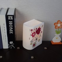 [LAMPDA] LED 세라믹 쉐비플라워북 스탠드, 단품