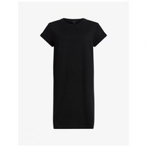 올세인츠 안나 라운드넥 오가닉 면 코튼 미니 드레스 원피스