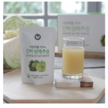 [김재식헬스푸드] 저온 착즙한 양배추즙 100ml 30팩 (1박스), 5박스