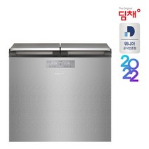 [딤채] [공식인증점]22년형 위니아 뚜껑형 메탈 김치냉장고 221L EDL22GFEPSS