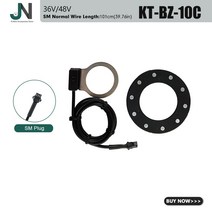 리튬 접이식 펫바이크 전동 출퇴근용 KT 방수 Ebike PAS 센서 BZ-10C 듀얼 홀 페달 보조 전기 스쿠터 자전, 01 SM, 한개옵션1