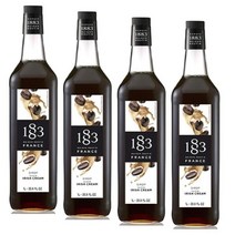 동서 식품 1883 아이리쉬 크림 시럽 1000ml 스무디 칵테일 홈카페 에이드, 4개