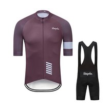 MTB자전거 산악 엠티비 Ralvpha-여름 사이클링 저지 반팔 세트 rapha 자전거 의류 통기성 산악, 5XL