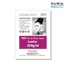 두릭스 러스터 250g [5x7 100매] DURIX RCP Photo Paper Lustre