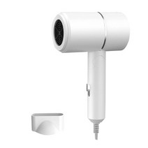 미니건조기 빨래 드라이 이온 헤어 드라이어 강력한 핫쿨 윈드 블로우 드라이어 소형 여행, 885 폴딩 화이트