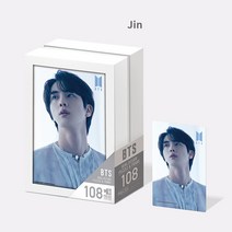 (정품인증) 방탄소년단 BTS 액자 퍼즐 PROOF 지민 정국 슈가 뷔 제이홉 진 RM 포토카드 포함, 108피스, BTS 진