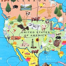 세계지도 100 피스 퍼즐, 단품