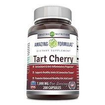 어메이징뉴트리션 타르트 체리 7000mg 캡슐, 200개입, 1개, 200정