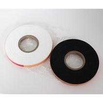JSTrading 실크 사선 접착 테이프 심지 3080 (바이어스), 블랙