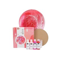 청년토이 플루이드 아트 DIY 행성만들기 세트, 핑크