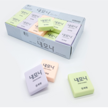 500 네모나 잘지워지는 지우개 1개 낱개 랜덤발송 36개 1세트, 36개1세트