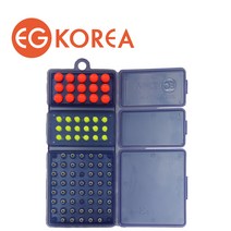 이지코리아 민물낚시쇼핑몰 민물낚시용품 전자케미 풀세트 옐로우그린 (주간케미15개+램프(옐로우그린)18개+배터리50개+케이스)