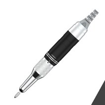 전기 네일 드릴 충전식 35000rpm 휴대용 머신 매니큐어 세트 파일 펜 머신 키트, 협력사, 블랙 핸드피스