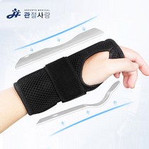 리스트탭 손목보호대 압박 손목아대 건초염 터널증후군 염증 통증 아플때, 쿠팡 좌측_M