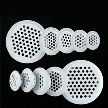 창문형 욕실 화장실 환풍기 교체 10 개/몫 30 미리메터 35 40 43 65 스테인레스 스틸 공기 환기 찬장 캐비닛 장식 시스템, 53mm Silver