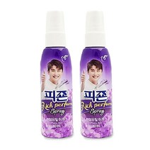 피죤 리치퍼퓸 스프레이 섬유탈취제 미스틱레인 본품, 80ml, 2개
