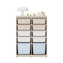 한샘 샘키즈 수납장 870 뉴트럴컬러, E형 라이트메이플_베이지베이비블루(E)