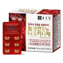종근당 혈행건강엔 나토키나제 (400mgx30정x2) 혈액순환개선, 1개, 60정, 60정
