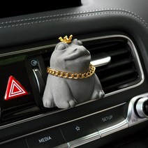 헤카테 지갑이 두껍두껍 두꺼비 차량용 석고방향제, 클린코튼