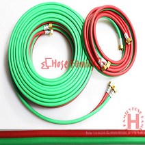 산소호스 5mm ~ 8mm X 10M ~ 100M / 용접호스 가스호스 두줄호스 용접기 PVC쌍줄호스, 8mm*30M, 1롤