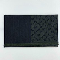 구찌 명품구찌 투톤머플러 네이비차콜 344994 4G200 1168