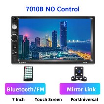 자동차 Podofo 자동차 라디오 닛산 도요타 기아용 7 인치 HD 터치 스크린 스테레오 7018B 7023B MP5, 08 7010B 4LED Cam