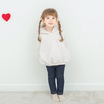 데님밍크레깅스 아동용 안감 밍크털 보온 청 레깅스 국내제작