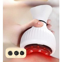 (최복덩이) 셀룰라이트마사지기 지방분해기기 셀룰라이트없애는방법 고주파바디마사지기 지방분해마사지 셀룰라이트, (빨간색) 원키 압력 완화 + 헤드 3개(캔닝/스크래핑