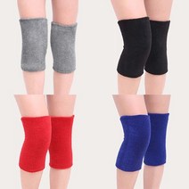 기타 밴드타월 무릎보호대 스판 보온 무릎아대 (4colors), 블랙_1252725