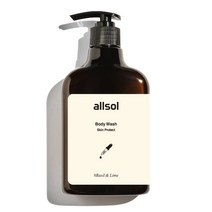 올솔 스킨 프로텍트 저자극 바디워시 바질 라임향 400ml 11203633