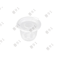 투명 원터치 소스컵 60ml 윗면 6cm x 높이 3cm, 1개입, 100개