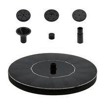 실내분수 실내정원 실내 분수대 부동 태양 분수 정원 분수 풀 연못 새 목욕 태양 전지, 16cm