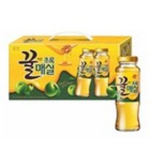 웅진 꿀먹은 초록매실 음료, 180ml, 22개