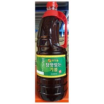 다이서몰 / 기름 식당 참맛기름 진솔 1.8L 업소용 참기름 조미, 단일 수량