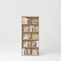 한샘 티오 격자책장 5단 80cm (컬러 택1), 화이트(B)