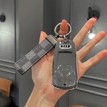 엘디엑크스 아우디 풀커버TPU 키케이스 키홀더, 아우디 D타입, 그레이