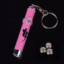 고양이 장난감 용품 고양이에 대 한 패션 새로운 재미 있은 애완 동물 LED 밝은 고양이 마우스 그림자와 포인터 펜 대화 형 장난감 973bEA4e1, 03 Pink