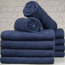 송월 뱀부얀 라이트무지135g 세면타월 호텔수건, 청색