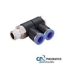 PHL(2) 국산 제조 다용도 유공압 원터치 피팅 용품 에어호스 휘팅 PNEUMATICS, PHL 12-03(2)