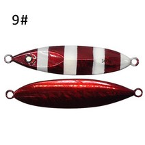 포세이돈 40g/60g/80g/100g/150g/200g VIB 메탈 지그 낚시 리드 루어 슬로우 싱커 하드 베이트 케블라 라인 피쉬 후크, 200g, [09] Color 9