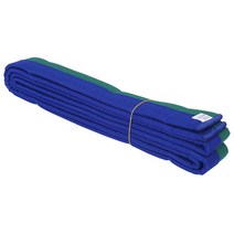 태권도 보호구 도복 용품 신제품 코튼 폴리스터 소재 태권도 벨트 프로페셔널 2.5M 흰색 노란색 빨간색 녹, 06 blue green