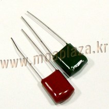 마일러콘덴서0.001uF 마일러콘덴서102j 1nf 100vDC Polyester Film Capacitors 0.001uf, 1000개