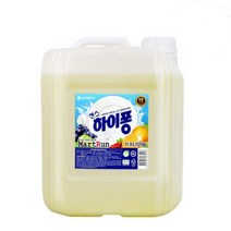 해피유니몰 LG생활건강 업소용 하이퐁 말통 주방세제 12KG, 하이통 주방세제_1개