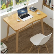Sunshine 원목 일인 책상 원룸 나무 수험생 간이 보조 70cm, 화이트