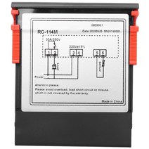220V / 30A 디지털 온도 컨트롤러 RC-114M 온도 조절기 릴레이 출력 -30 ~ 300 정도 NTC 센서, 보여진 바와 같이, 하나, 1개