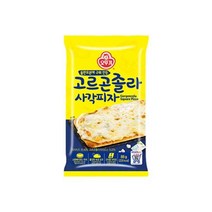 오뚜기 고르곤졸라 사각피자 88G 푸짐한. 안전한 먹거리 혼밥족. 키즈간식, 4개