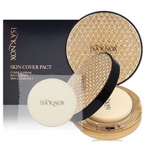 이자녹스 커버 수프림 리치 에센스 스킨커버 팩트 (SPF35/PA++) 10g, 1개, 21호 라이트베이지