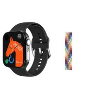 울트라 스마트 워치 8 IWO HW8 SmartWatch 남성 여성 휘트니스 바디 온도 SOS 블루투스 통화 혈당 측정기 pk I8 14 pro, Bundle 3_2 Pcs