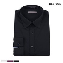 빌리버스 남성 긴팔 셔츠 BSV038 무지 슬림핏 남방